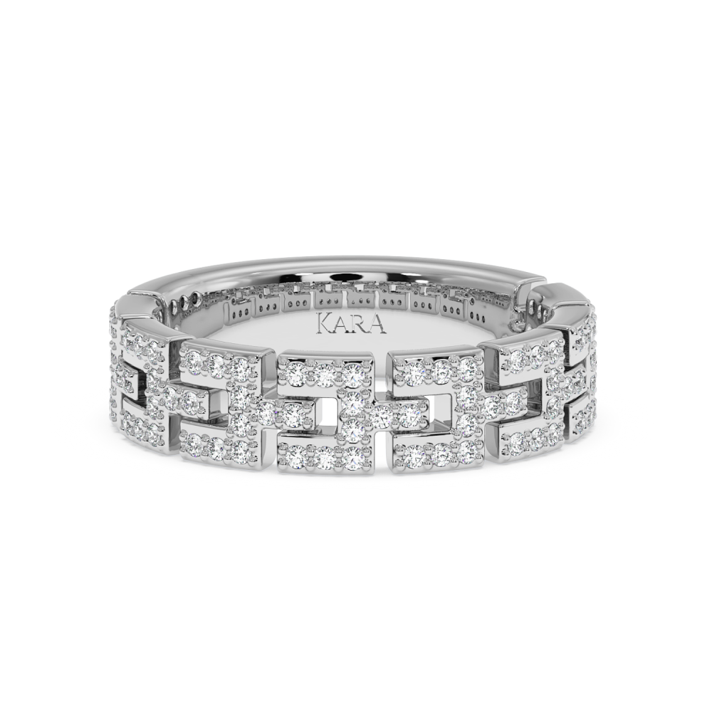 0.45 ct diamond wedding rings