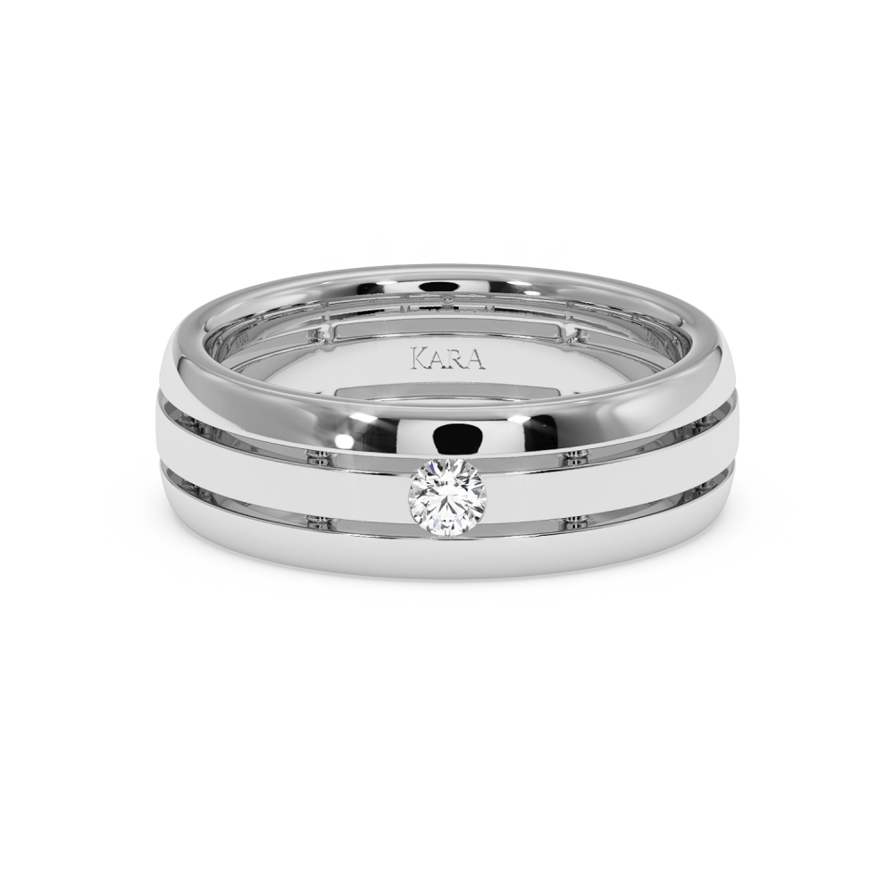 0.46 ct diamond wedding rings