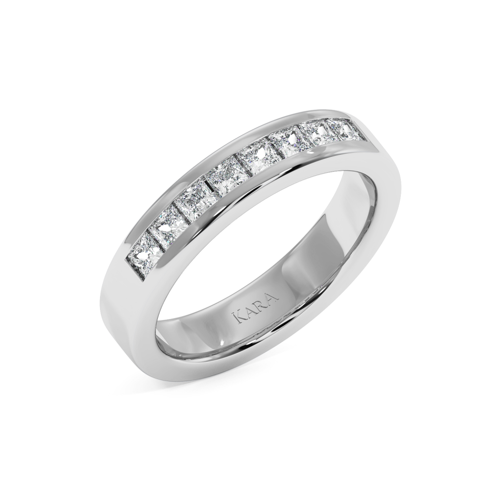 0.48ct diamond wedding rings