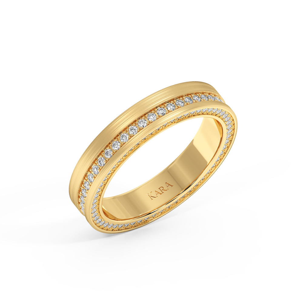 0.49ct diamond wedding rings