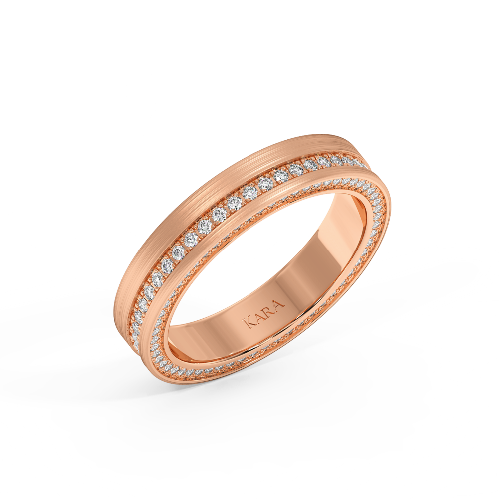 0.49ct diamond wedding rings