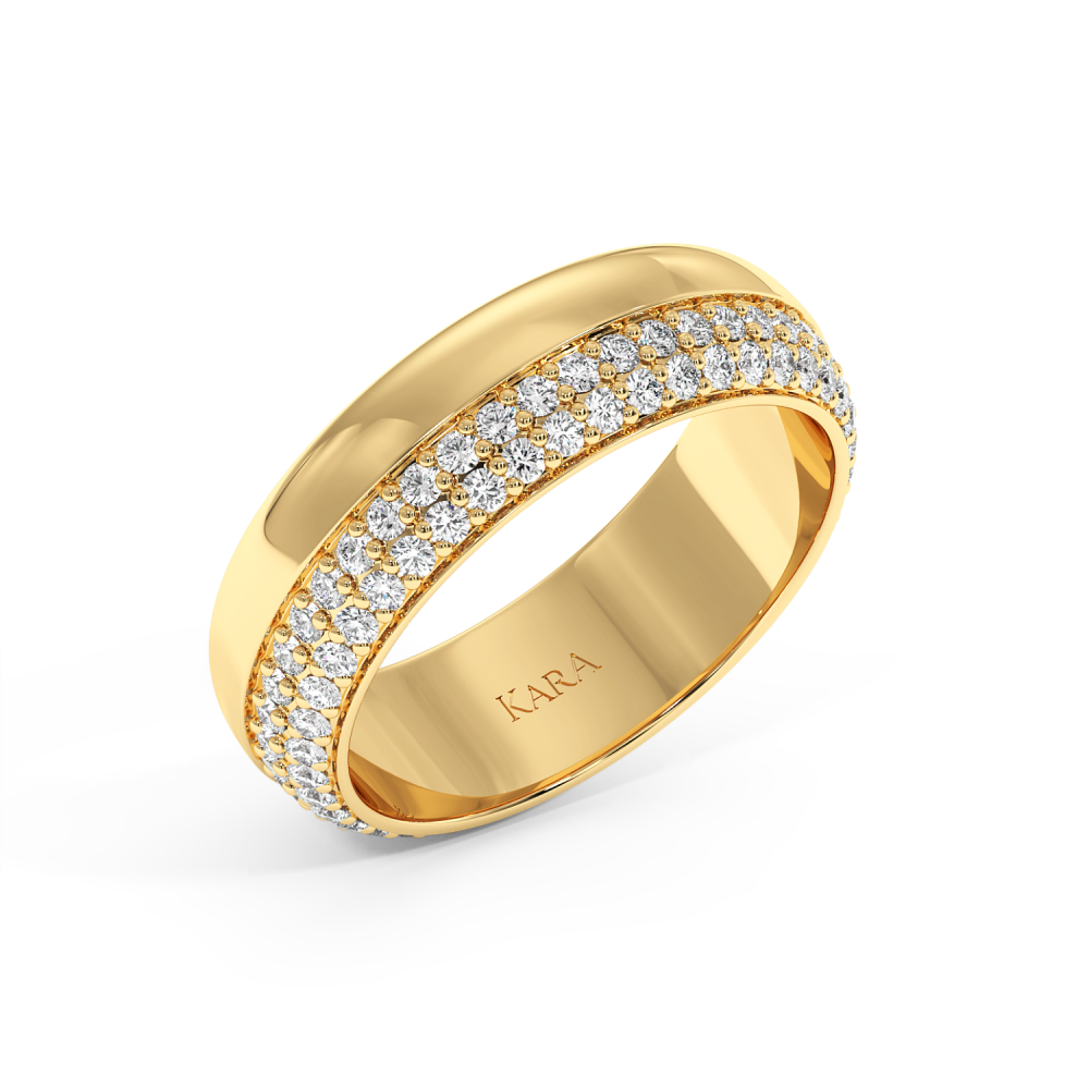 0.56 ct diamond wedding rings