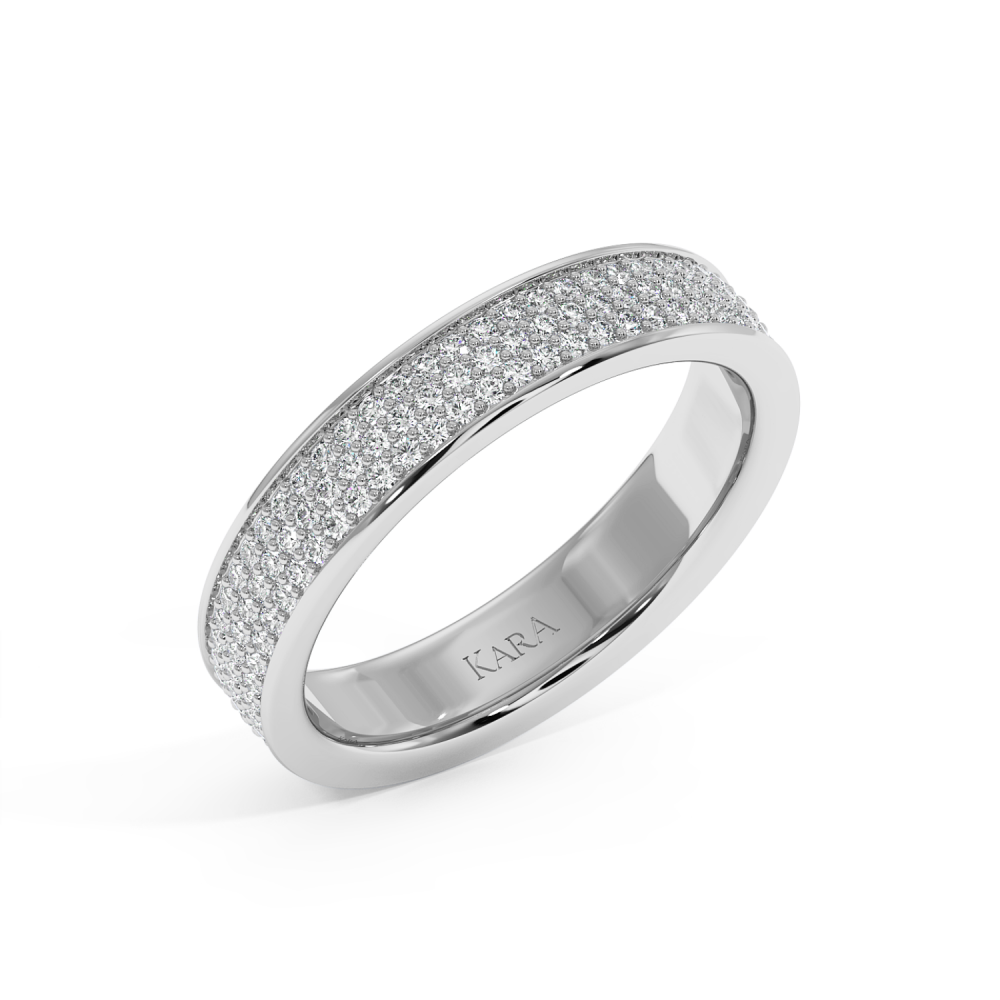 0.70ct diamond wedding rings