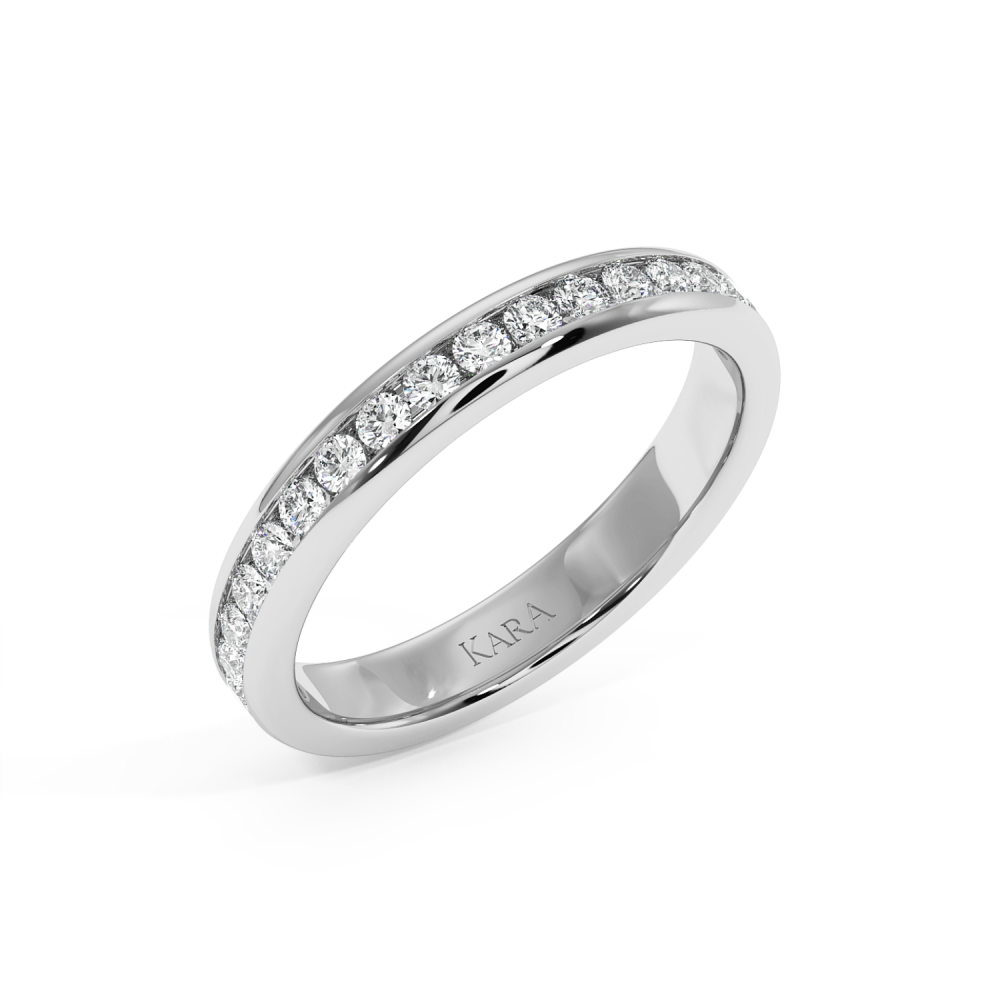 0.70ct diamond wedding rings