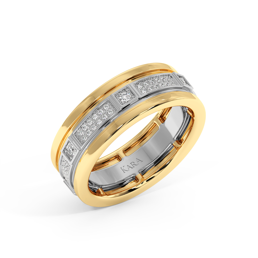 0.82ct diamond wedding rings