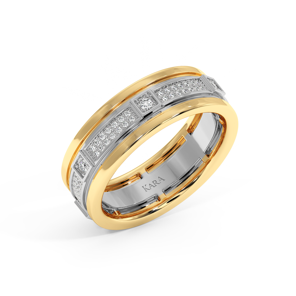 0.82ct diamond wedding rings