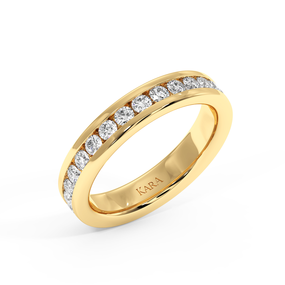0.94ct diamond wedding rings