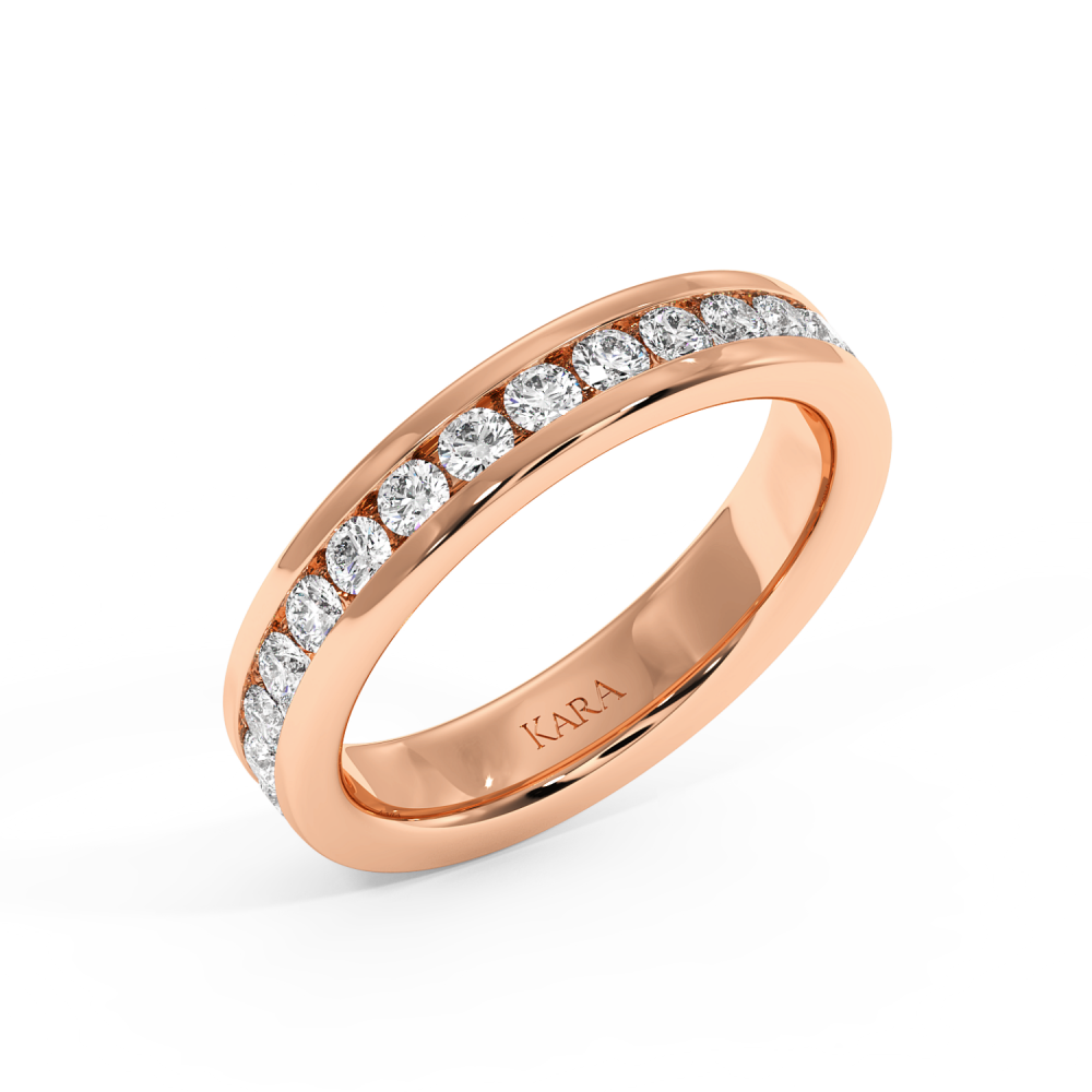 0.94ct diamond wedding rings