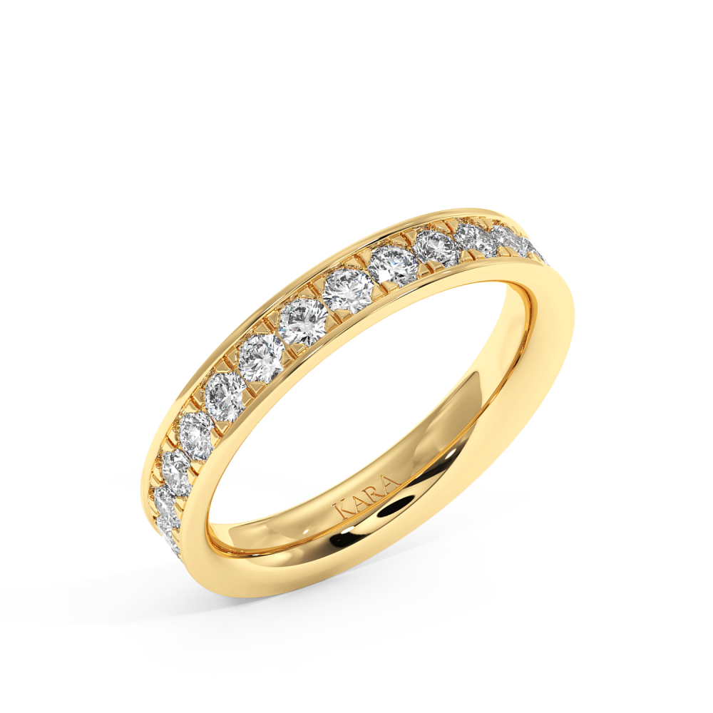 1.24ct diamond wedding rings