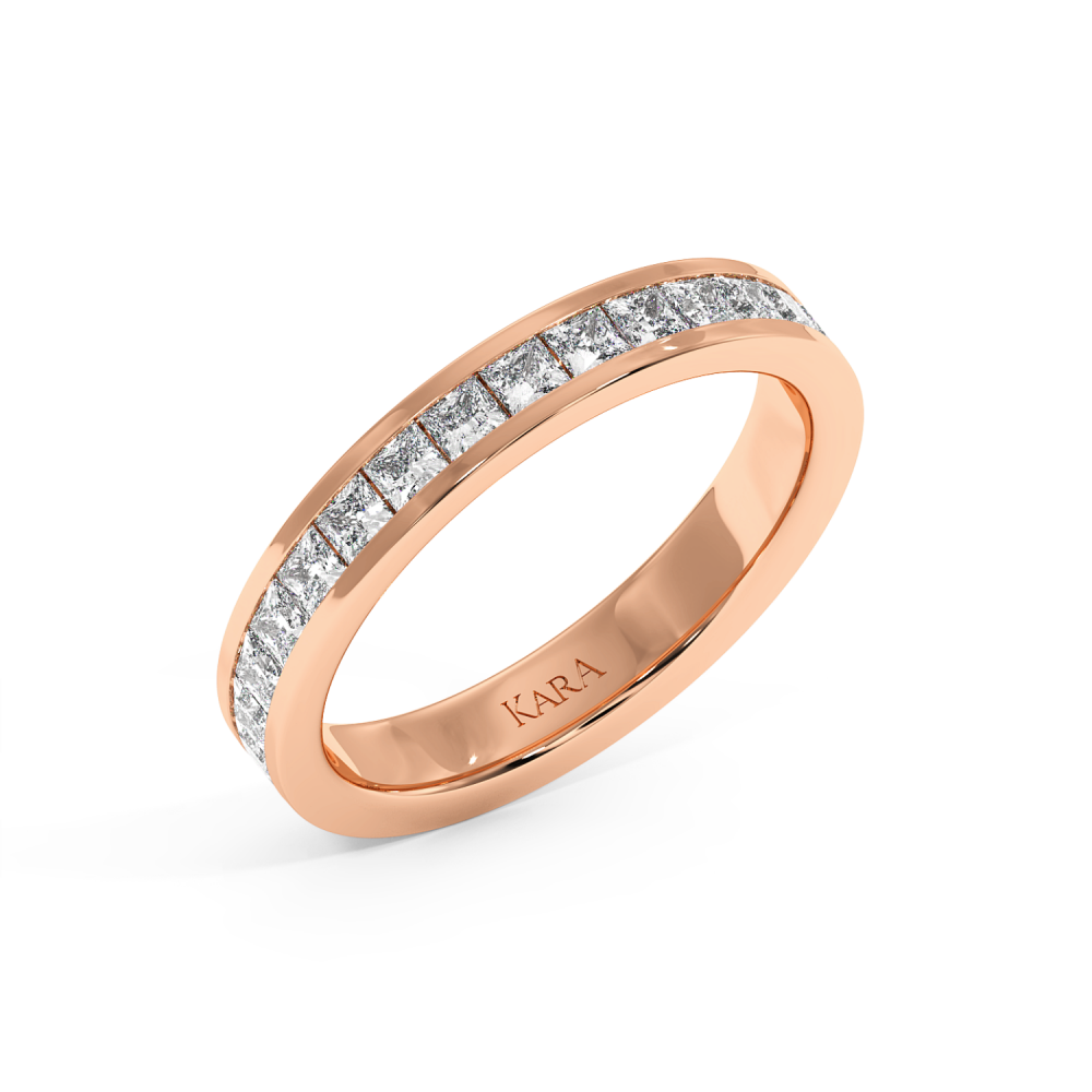 1.27ct diamond wedding rings