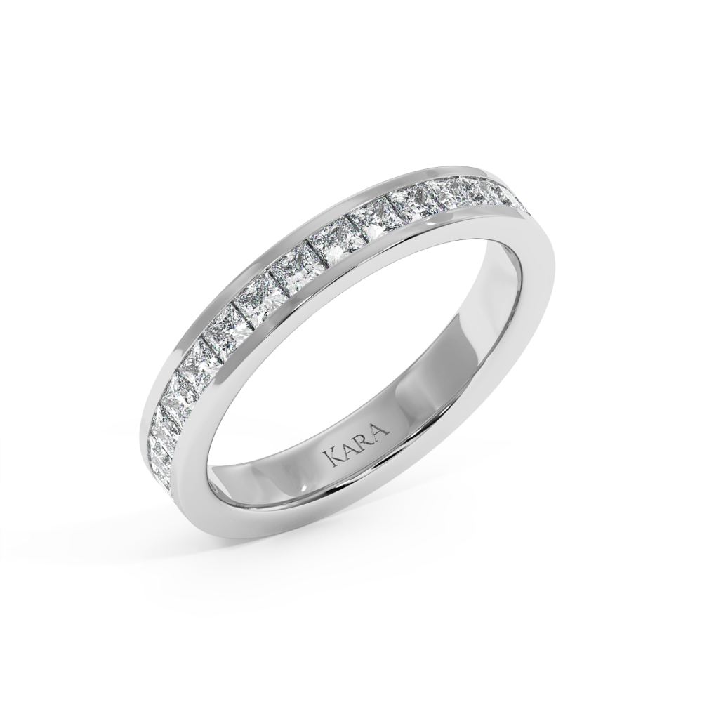 1.27ct diamond wedding rings