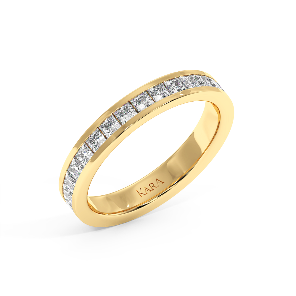 1.27ct diamond wedding rings