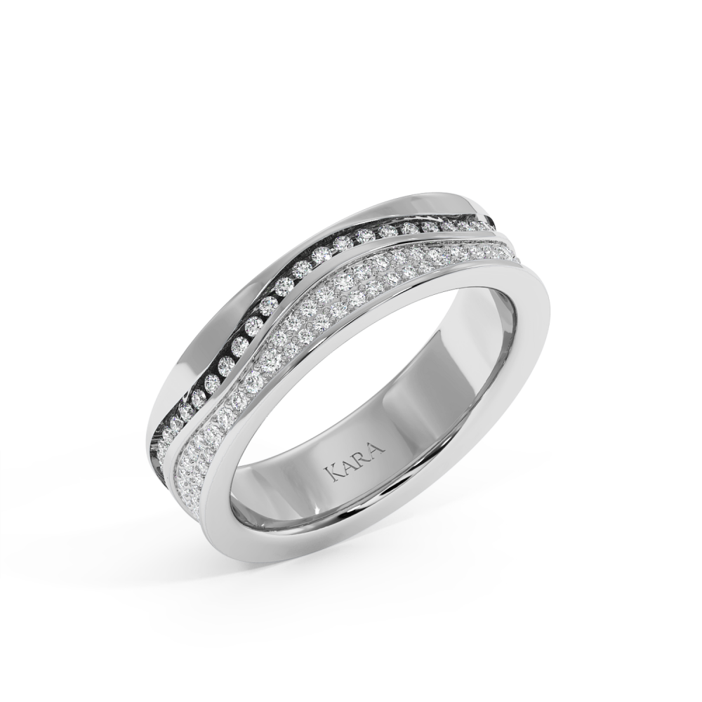 2ct Diamond Wedding Rings