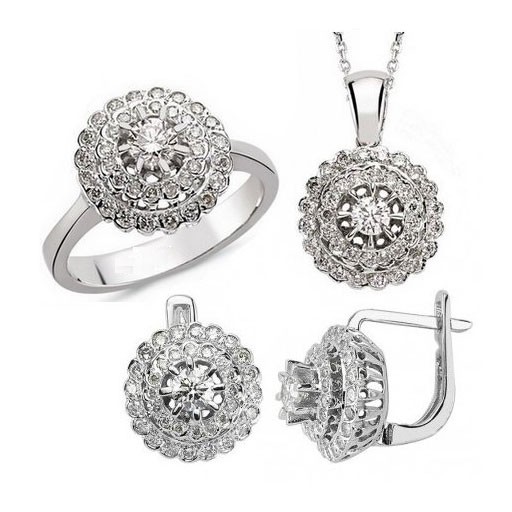 Hostile Bluebell Desperate Seturi de Bijuterii cu Diamante » Modele Unice » Kara Diamond