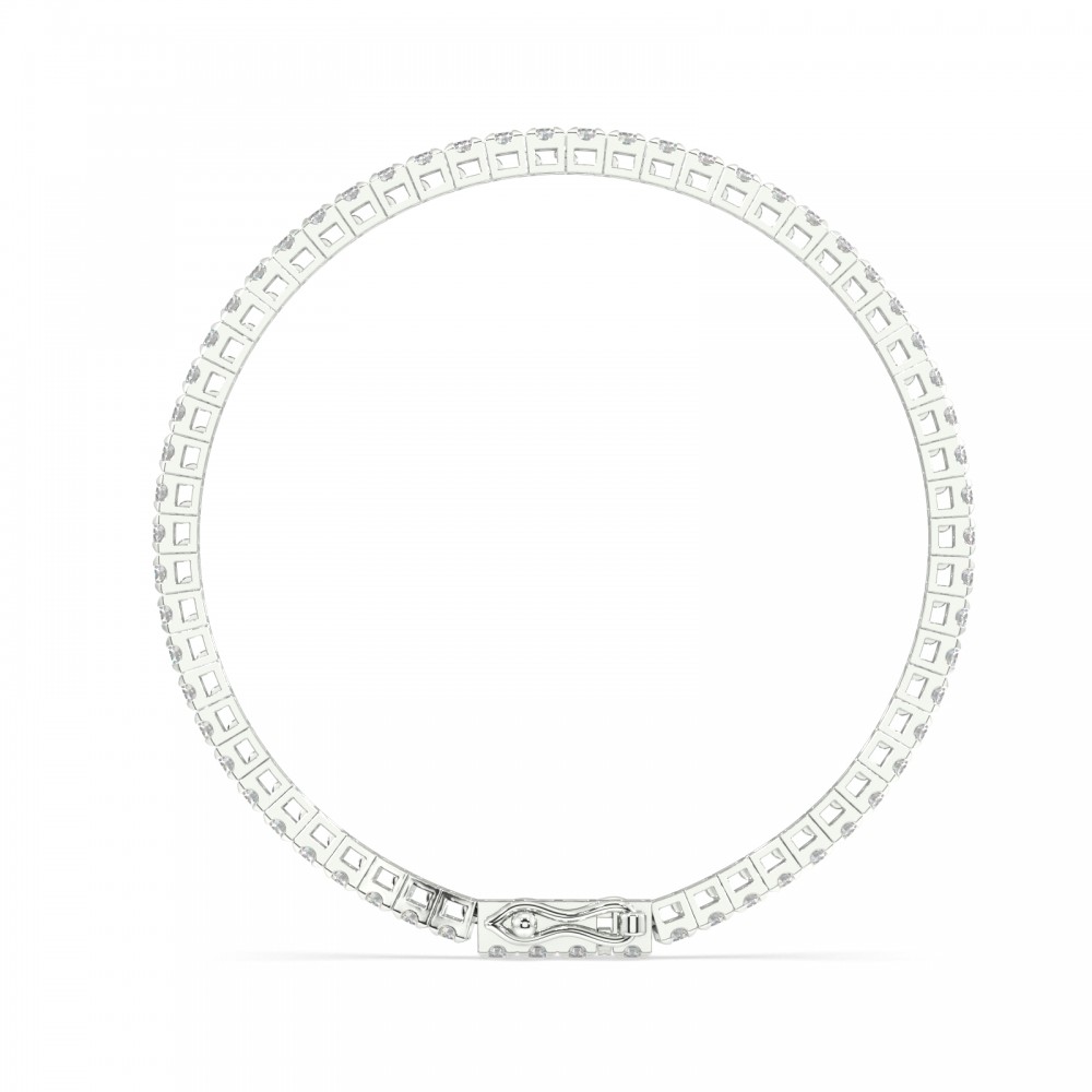 Bratara Tennis cu Diamante albe de 3.4 ct