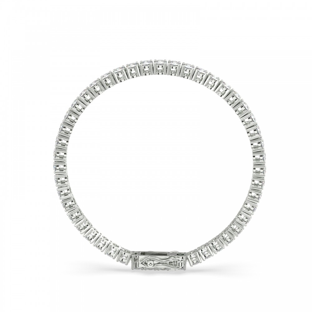 Bratara Tennis cu diamante albe de 7.10 ct