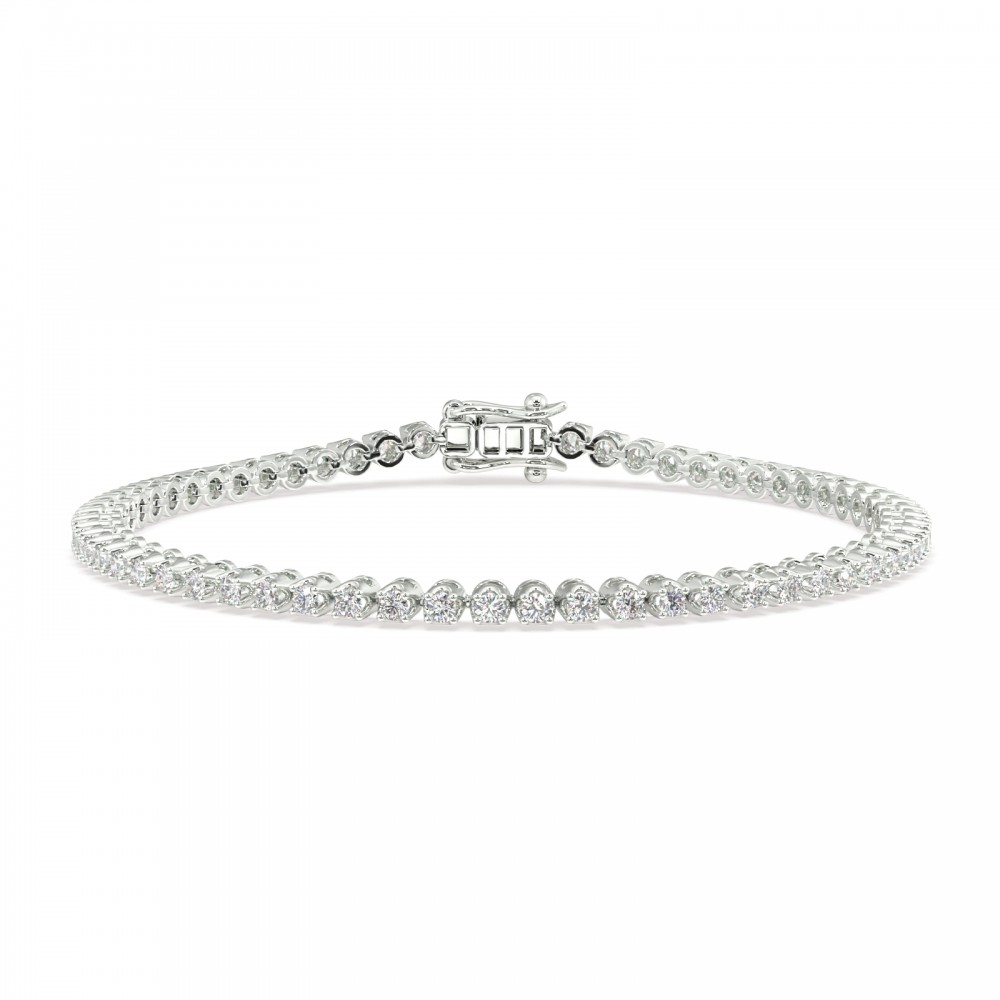 Bratara Tennis cu Diamante de 3.10 ct