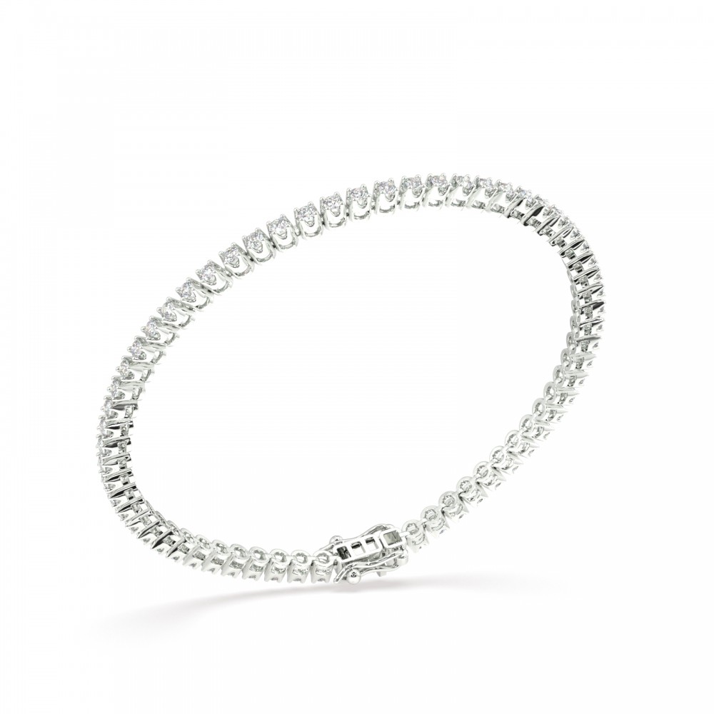 Bratara Tennis cu Diamante de 3.10 ct