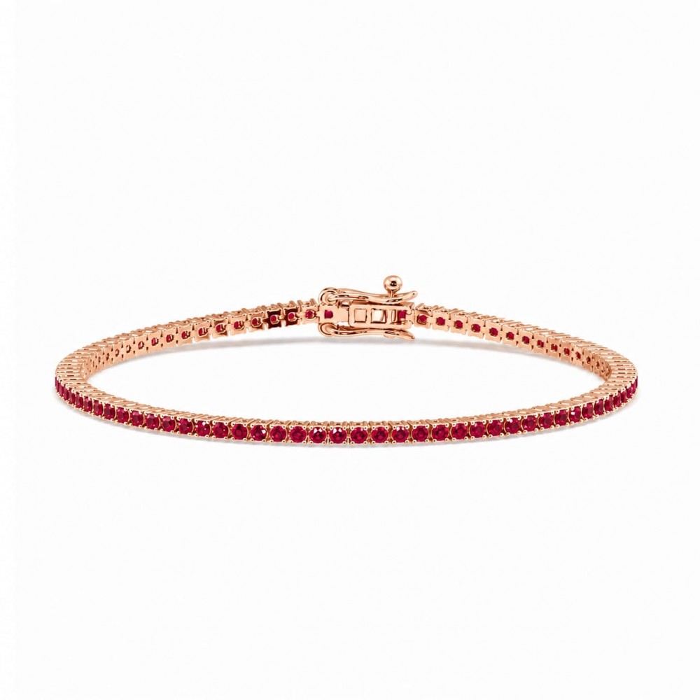 Bratara Tennis cu Rubine de 1.92 ct