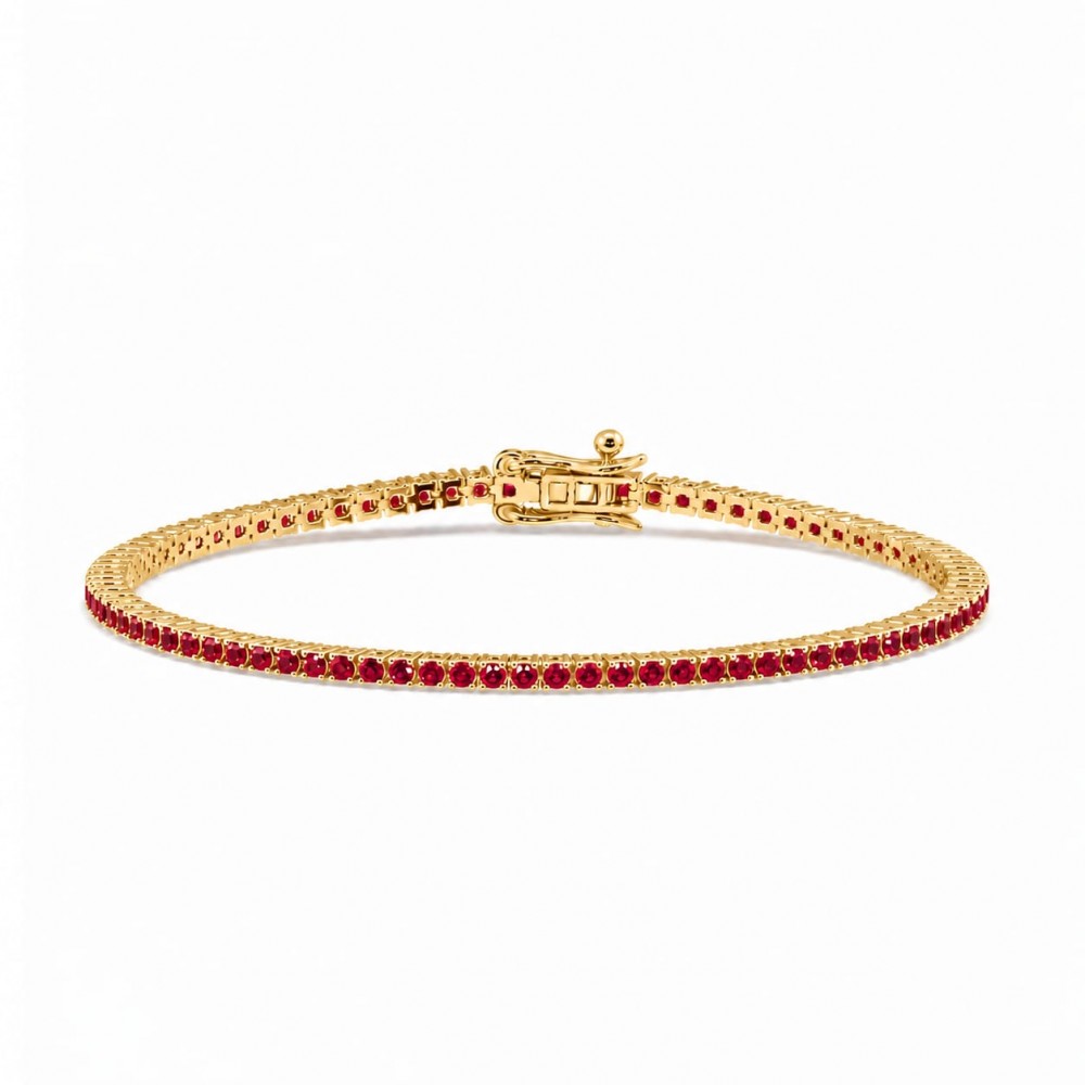 Bratara Tennis cu Rubine de 1.92 ct