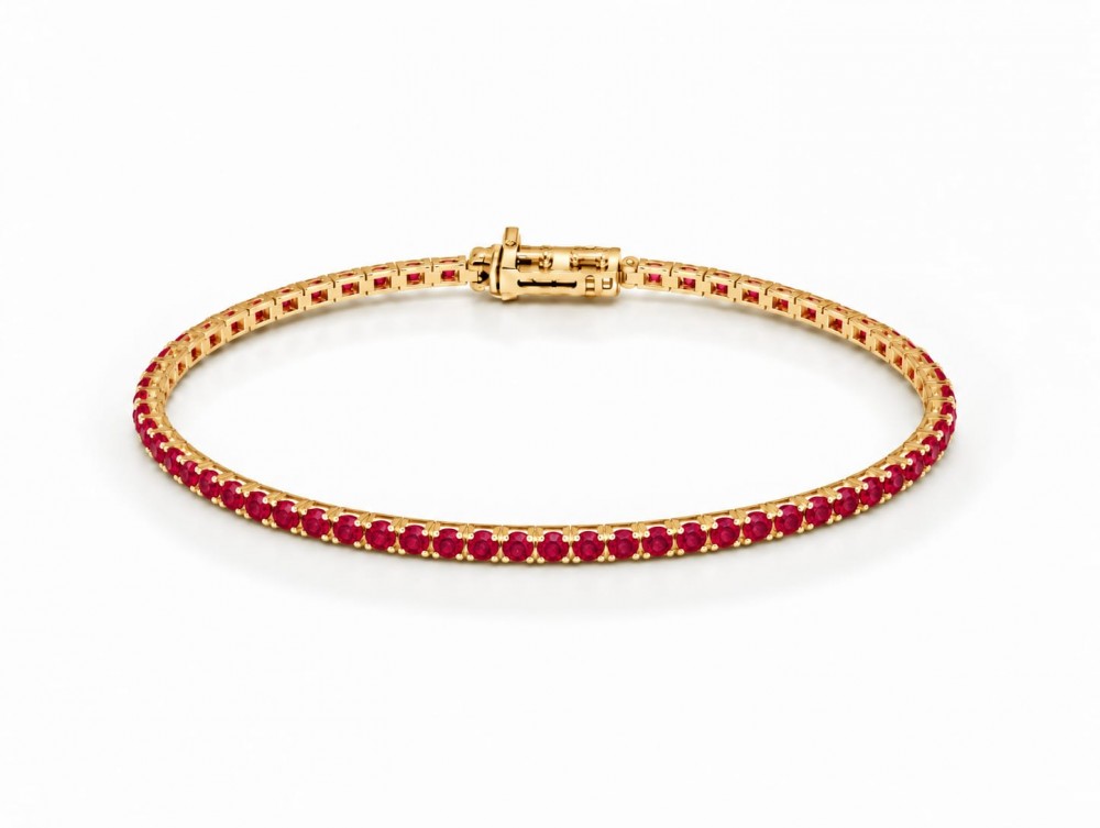 Bratara Tennis cu Rubine de 2.95 ct