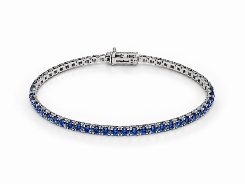 Bratara Tennis cu Safire de 1.92 ct