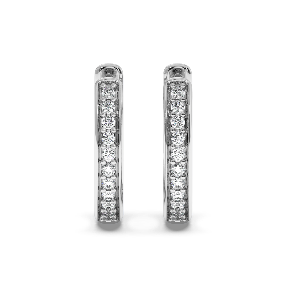 Cercei cu Diamante de 0.15 ct