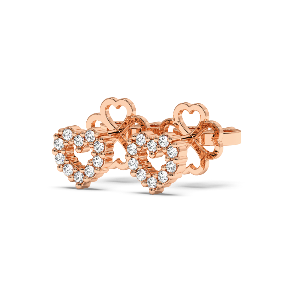 Cercei cu Diamante de 0.08ct