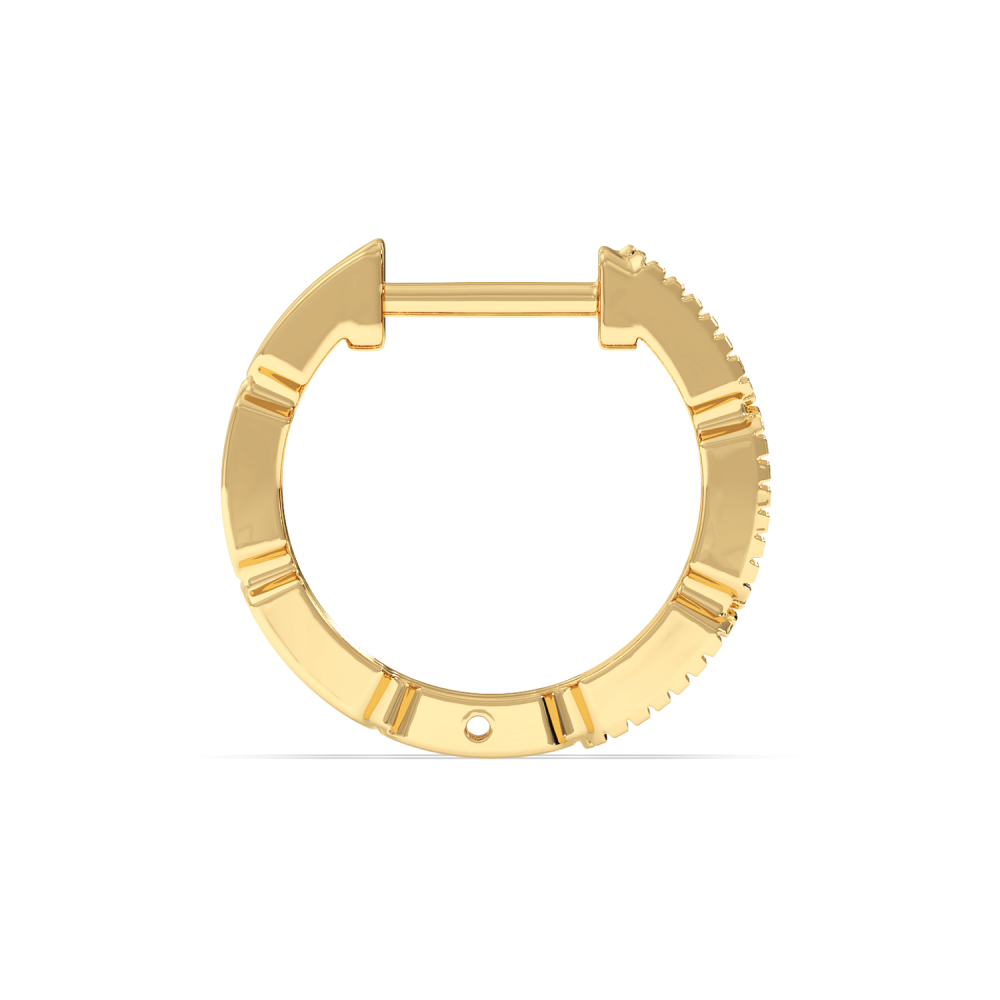 Cercei cu Diamante de 0.12ct