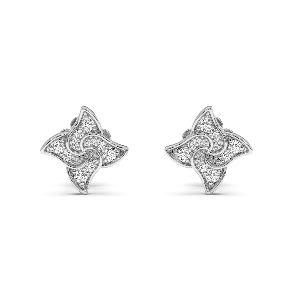 Cercei cu Diamante de 0.13ct