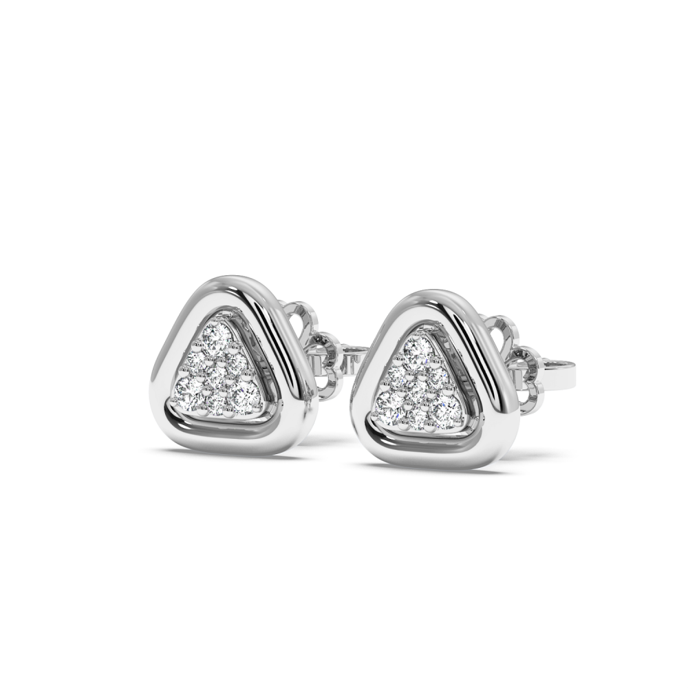 Cercei cu Diamante de 0.18ct