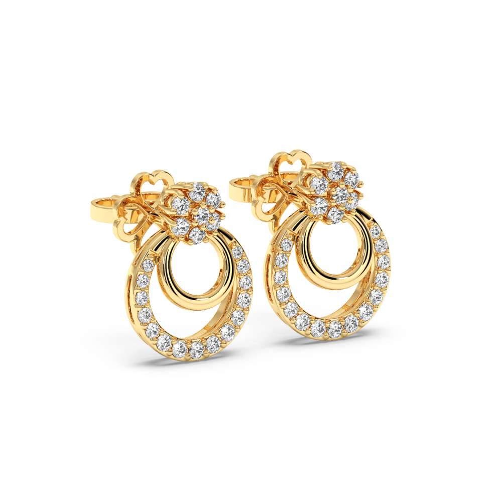 Cercei cu Diamante de 0.33ct