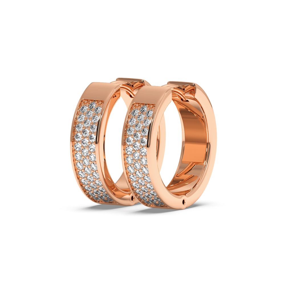 Cercei cu Diamante de 0.37ct