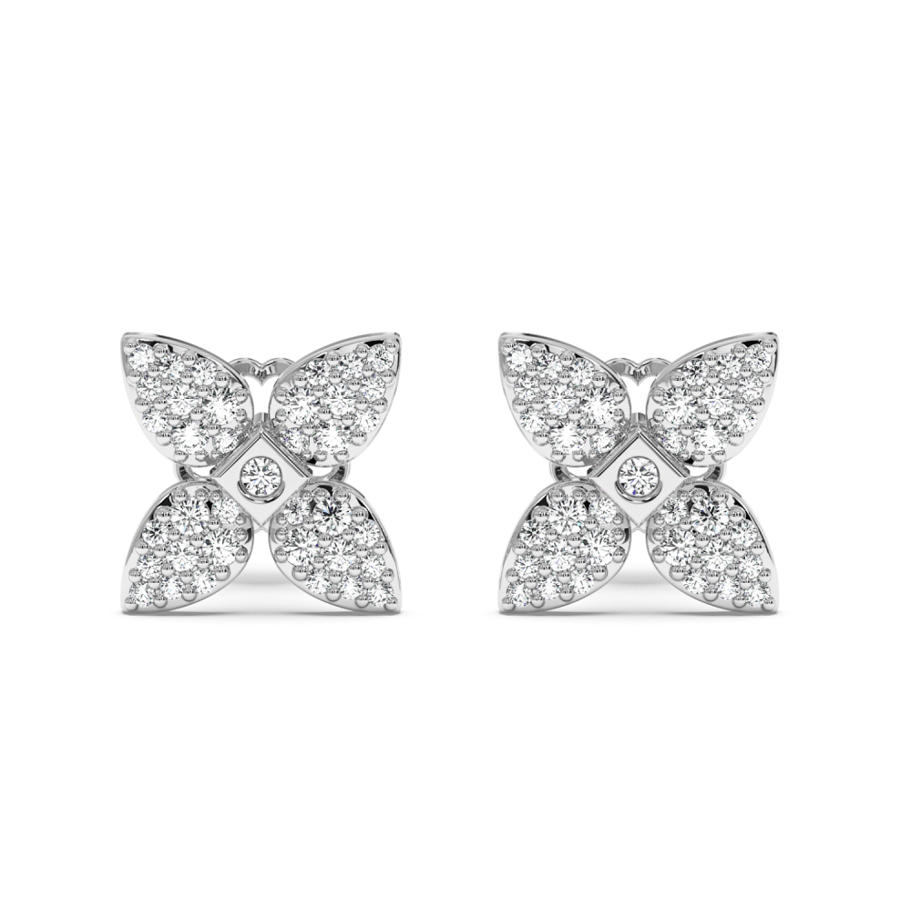 Cercei cu diamante de 0.43ct