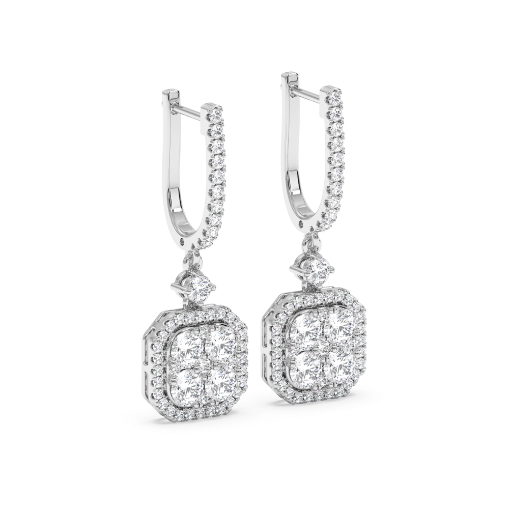 Cercei cu Diamante de 1.09ct