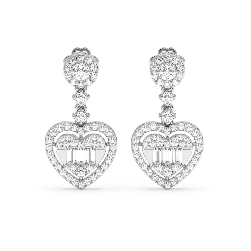 Cercei cu Diamante de 1.29ct