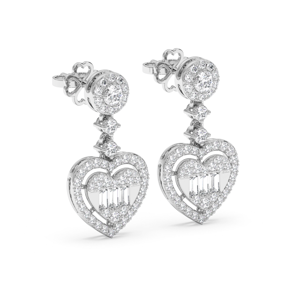 Cercei cu Diamante de 1.29ct