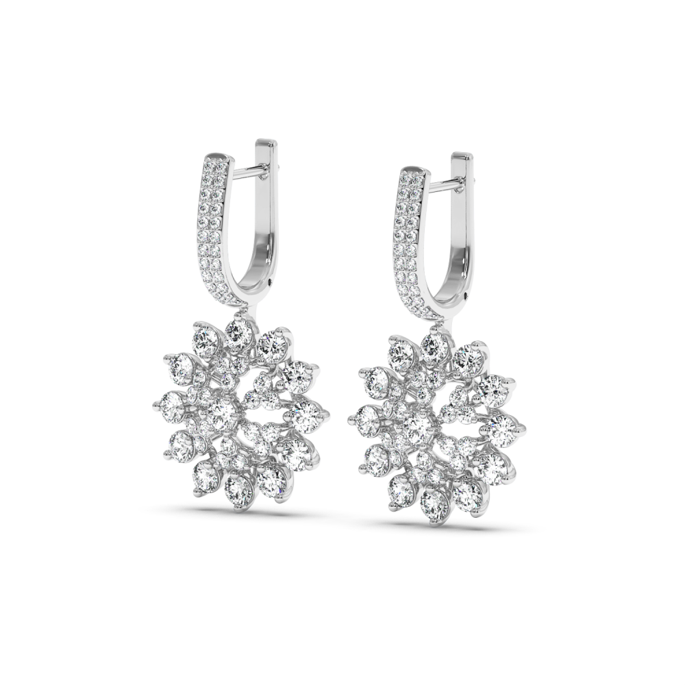 Cercei cu Diamante de 2.14ct