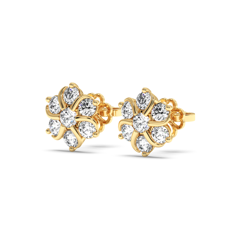 Cercei cu Diamante de 0.70ct