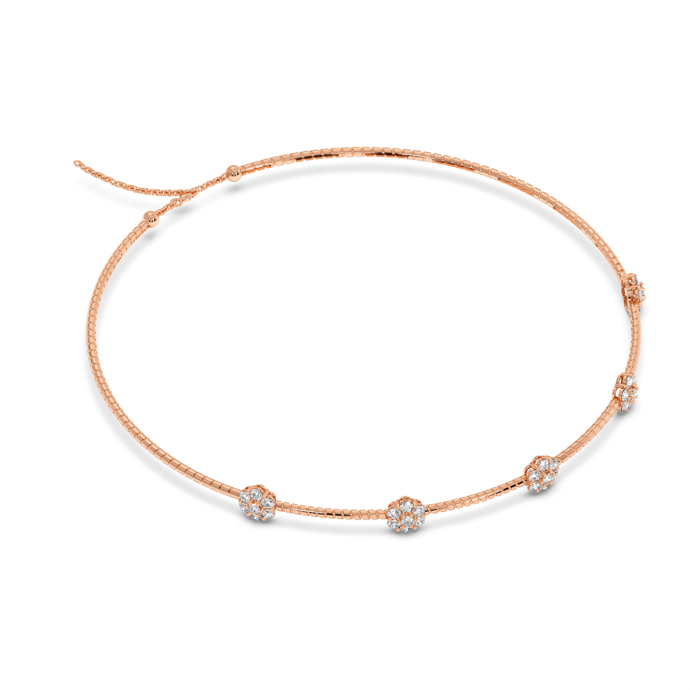 Choker cu Diamante de 3.85ct