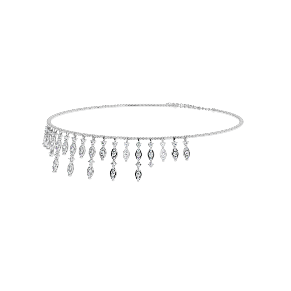Choker cu Diamante de 5.47ct