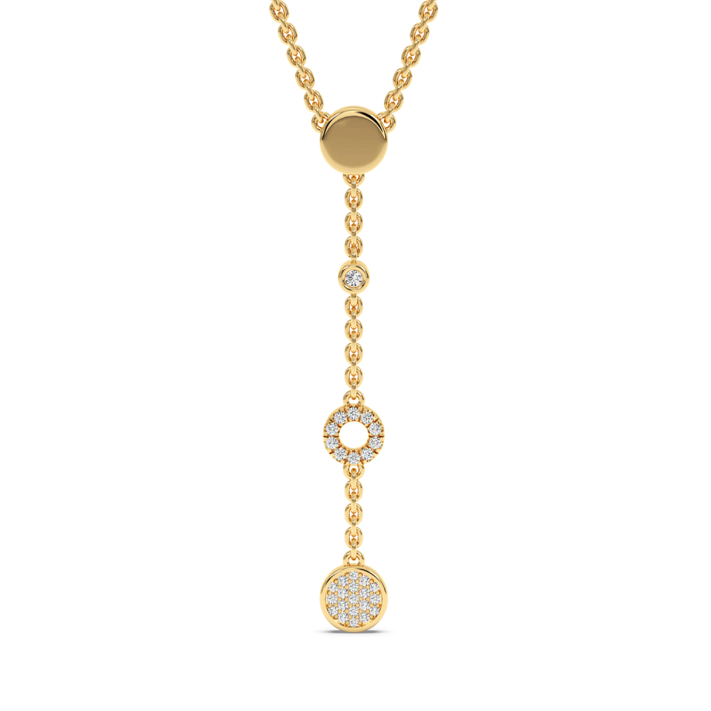 Pandantiv cu Diamante de 0.14ct