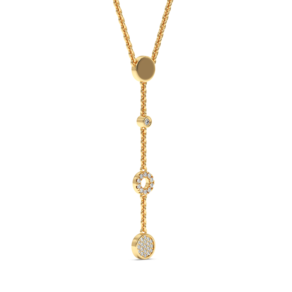 Pandantiv cu Diamante de 0.14ct