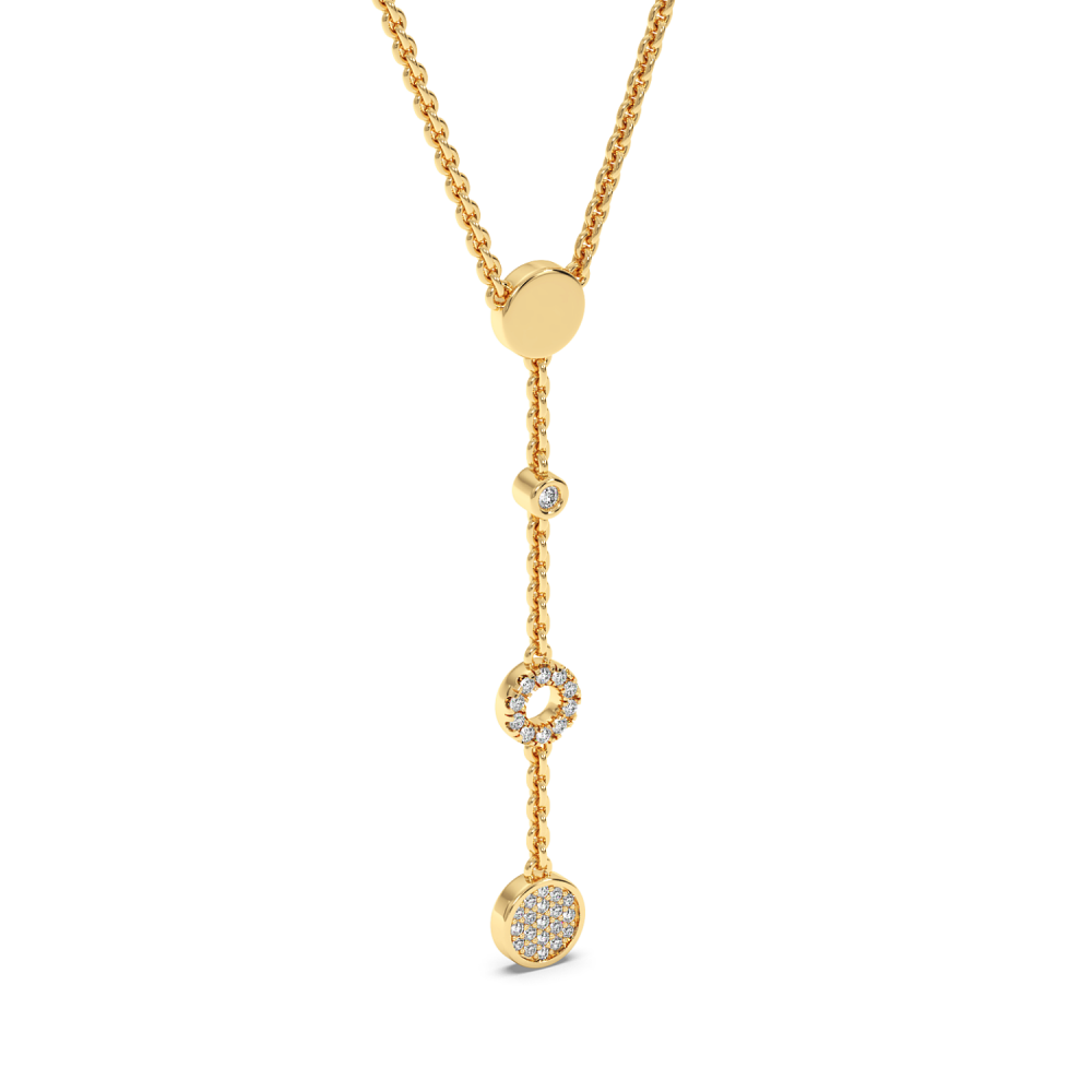 Pandantiv cu Diamante de 0.14ct