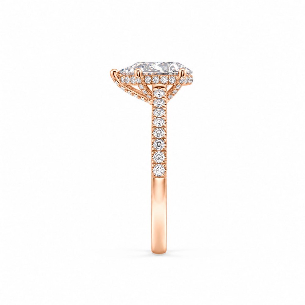 Inel cu Diamant Central de 1.98 ct si Diamante Laterale de 0.33 ct