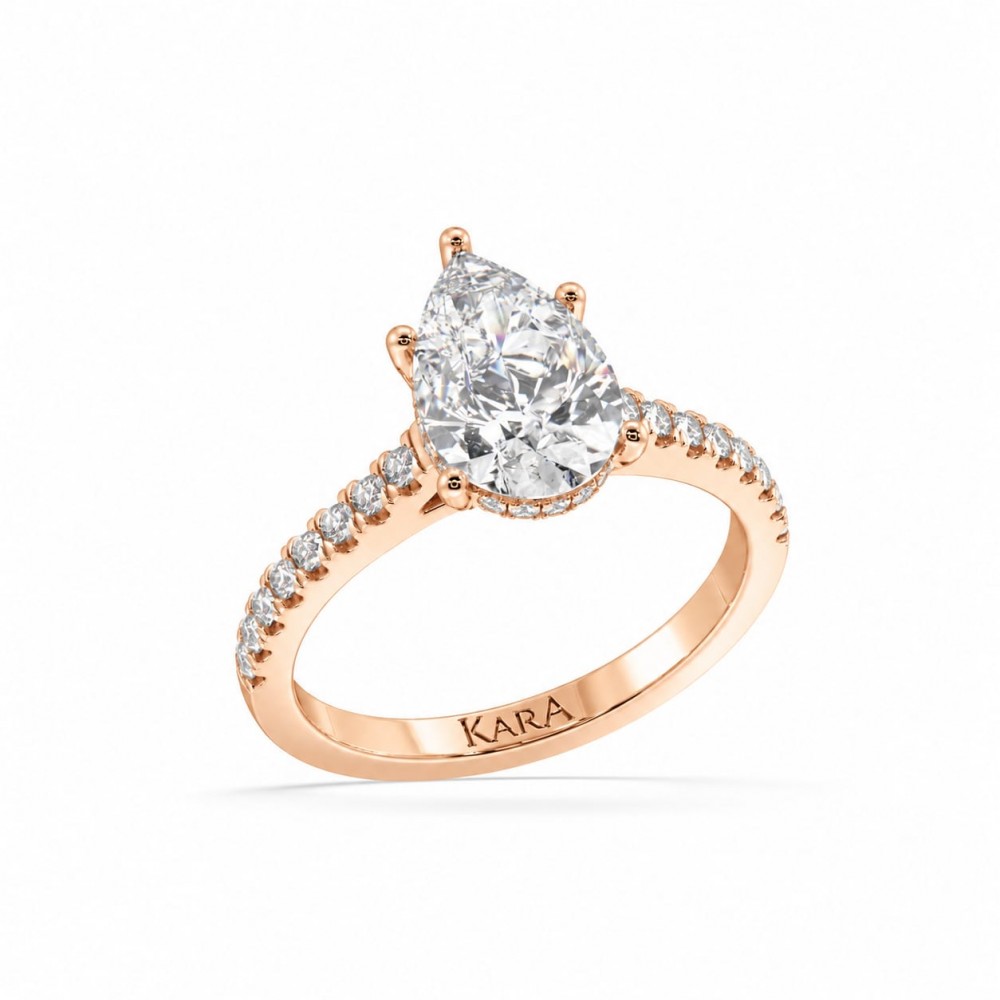 Inel cu Diamant Central de 1.98 ct si Diamante Laterale de 0.33 ct