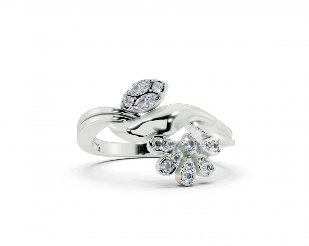 Inel cu Diamante de 0.10 ct