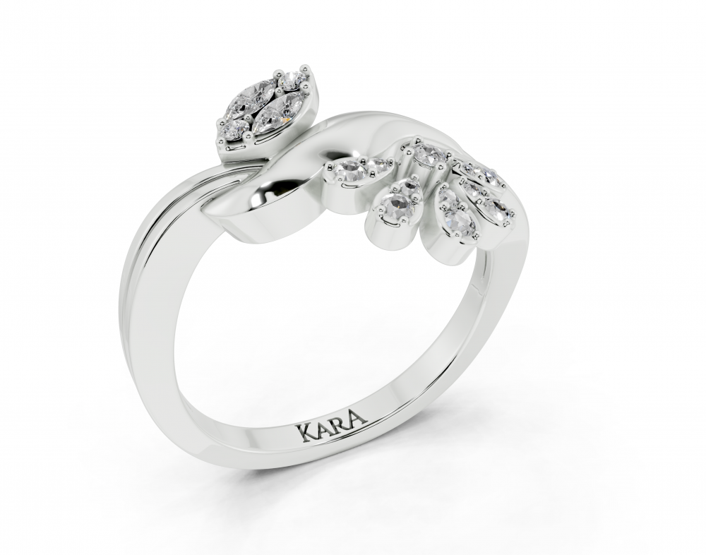 Inel cu Diamante de 0.10 ct