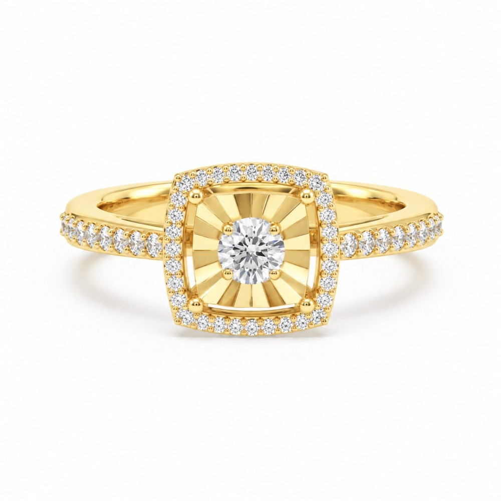 Inel cu Diamante de 0.19 ct