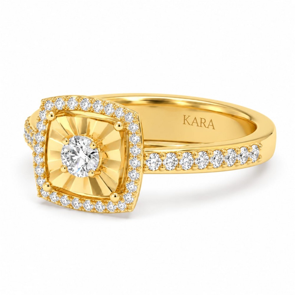 Inel cu Diamante de 0.19 ct
